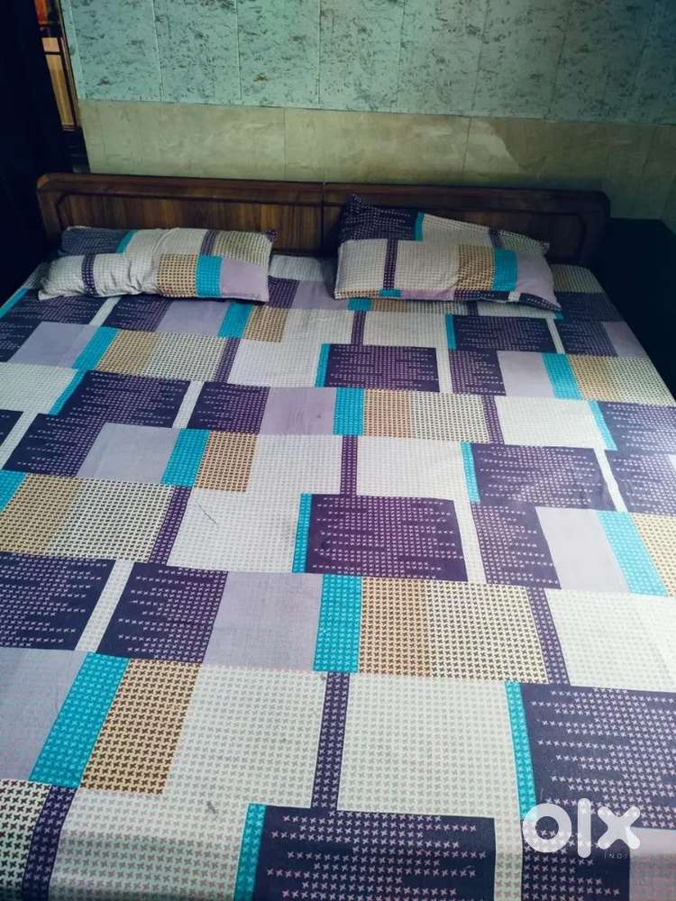 Double bed without box   with aa RUI mattresses