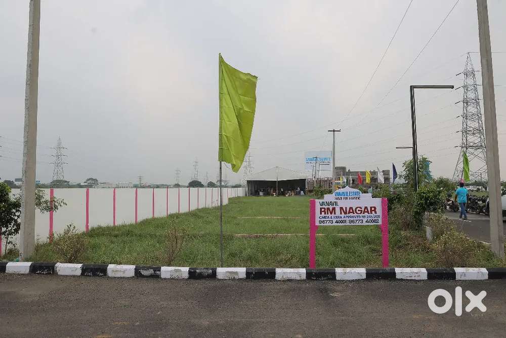 Residential plots for sale on Thirumudivakkam just 27.95 lakhs
