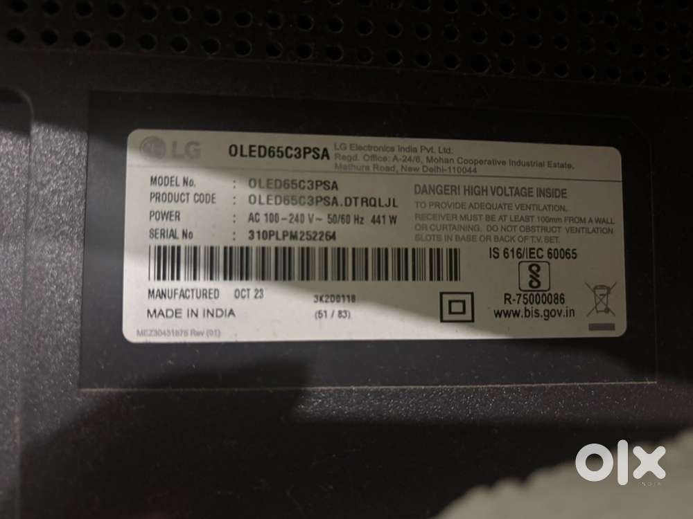 Lg tv 65 inches with remote