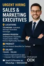 SALES EXCECUTIVE JOB VACANCY