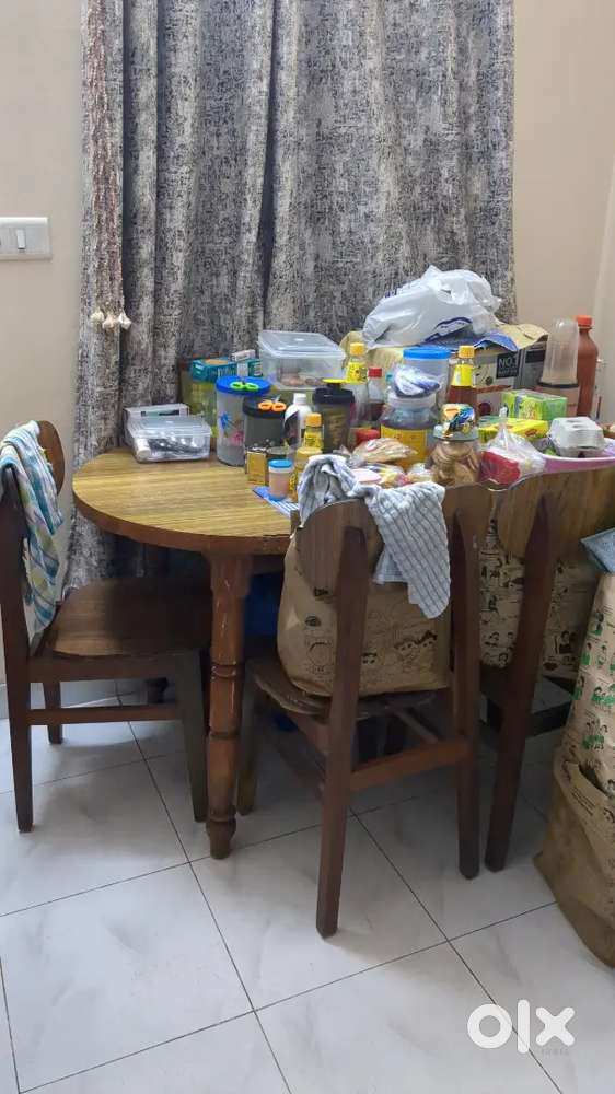 Dining table with 4 chairs