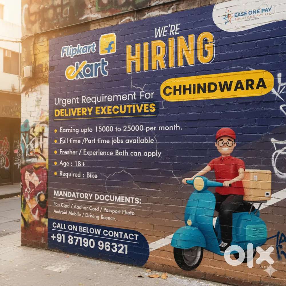 Hiring Delivery boy