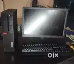 SAI COMPUTER 19IN LED+LENOVO i3 2nd 3rd 4th gen full set rs8500b