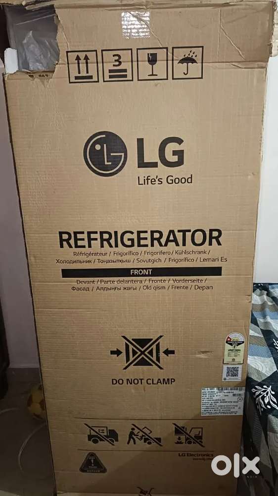 Brand New (Unused) LG 466L Double Door Refrigerator