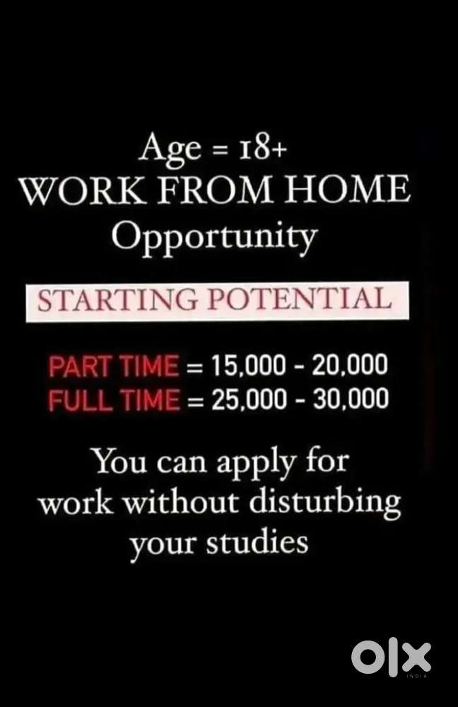Part time full time online work