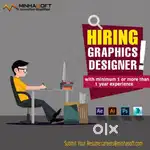 We are Hiring for graphic designer