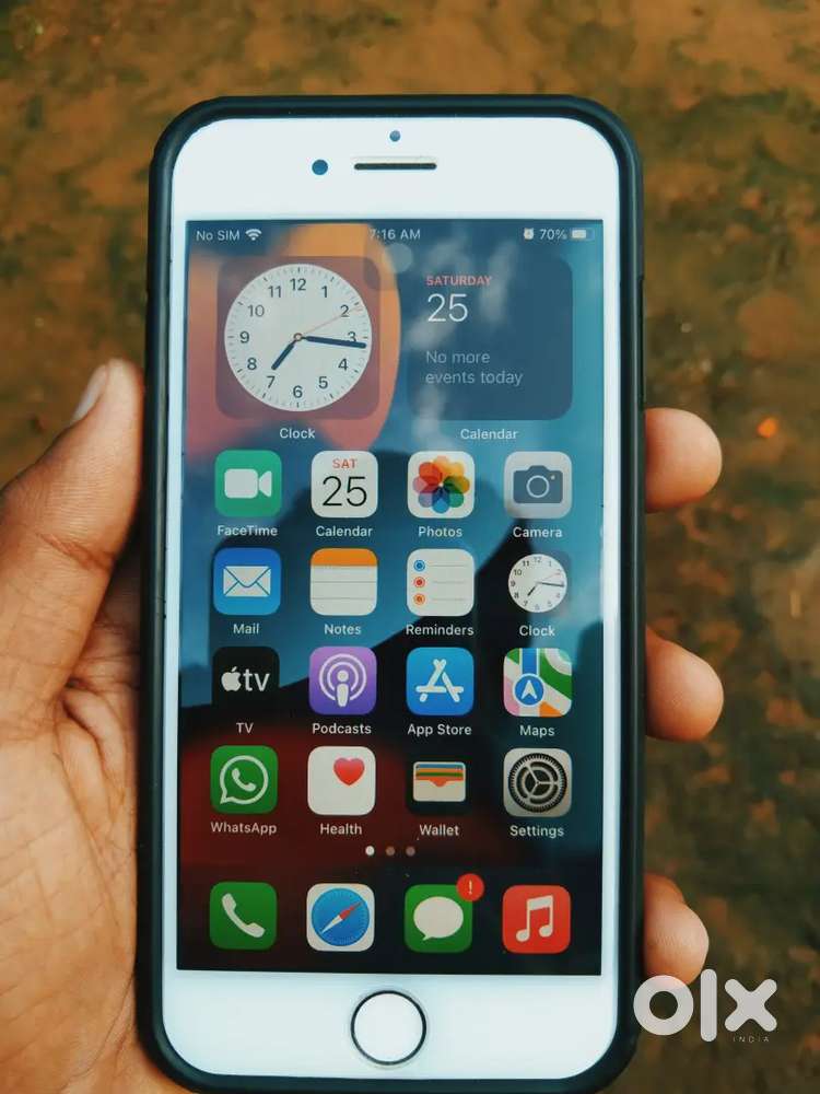 iPhone 7 battery 100% storage 128 ios15.8.5