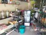 Shop closing immediately sale for fridge, inverter, steel Rac & shell