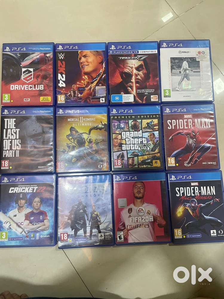 Sony Playstation 4 games