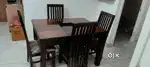Jai laxmi furnitures dining table. New four seater dining table