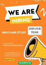 Men hairstylist for unisex salon