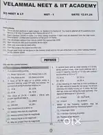 Velammal annexure Neet/ IIT coaching books & question paper with ans