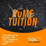 Home Tuitions – Nursery to 12th (All Subjects, Commerce Special)