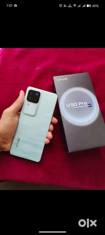 Vivo v30 pro 256gb and 8gb ram only sale no exchange