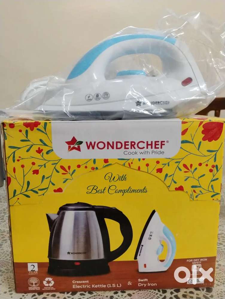 Brand new SURYA and WONDERCHEF Irons