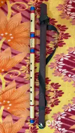 Bansuri E base flute (kanha made)