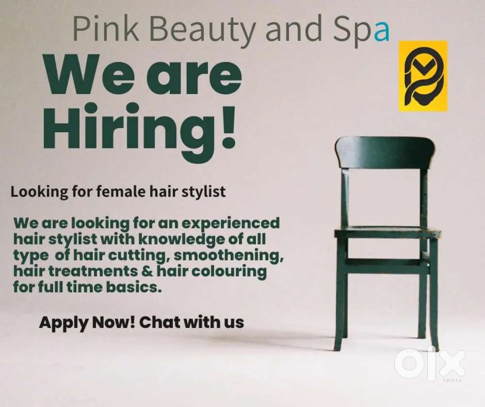 Looking for a female hair stylist .