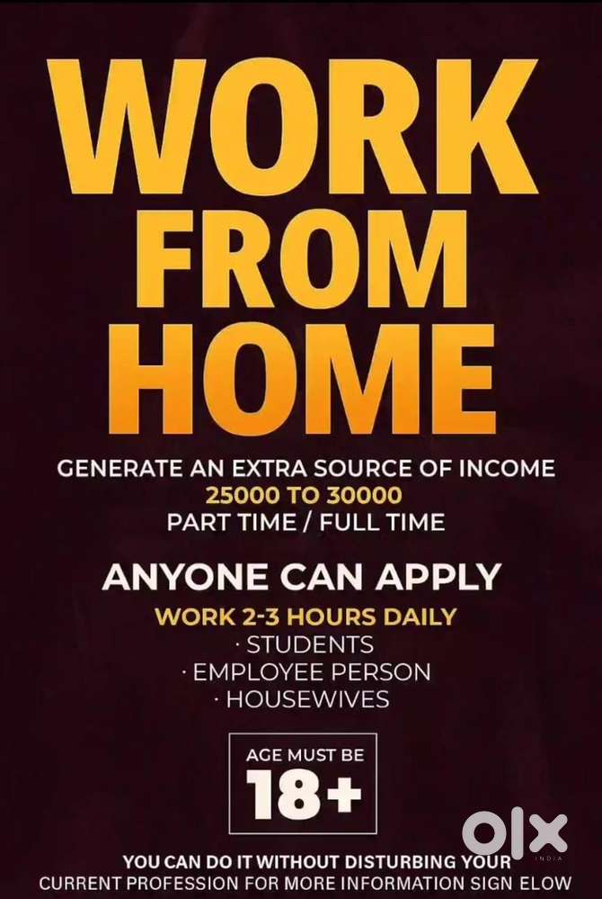 Work From Home Opportunity