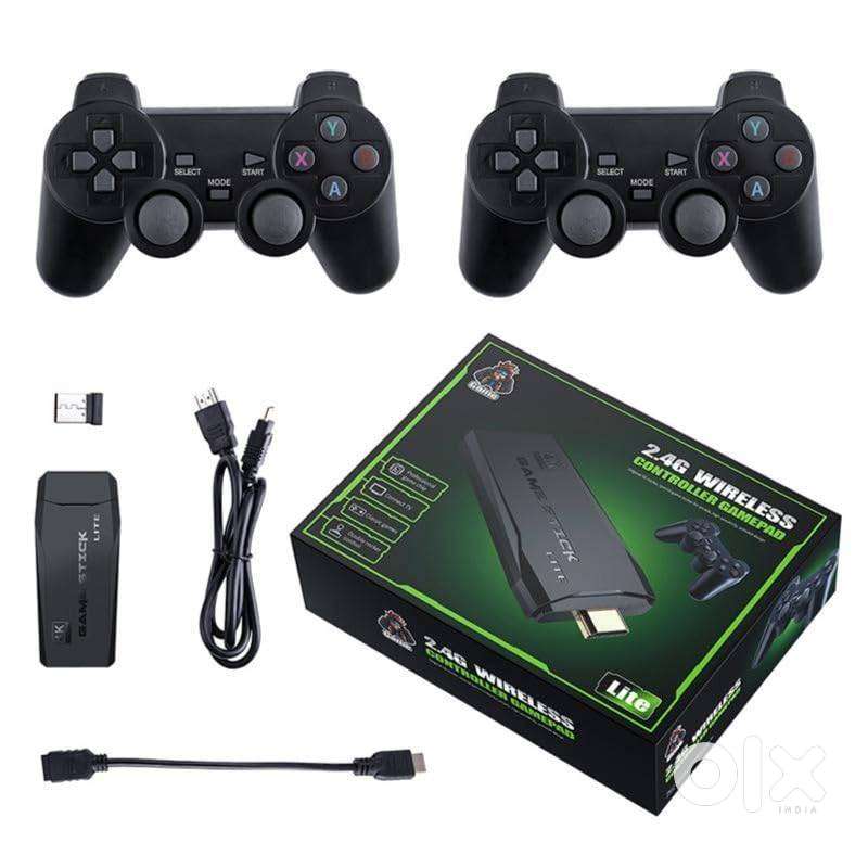 4K HDMI Game Stick Video Game Console With 2 Wireless Controller Legen