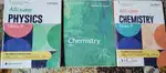 Arihant class 11 physics, chemistry and ncert of chemistry of 2024-25