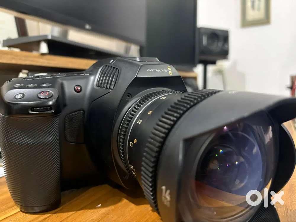 BMPC 6k pro with Samyang mk2 14mm cine lens
