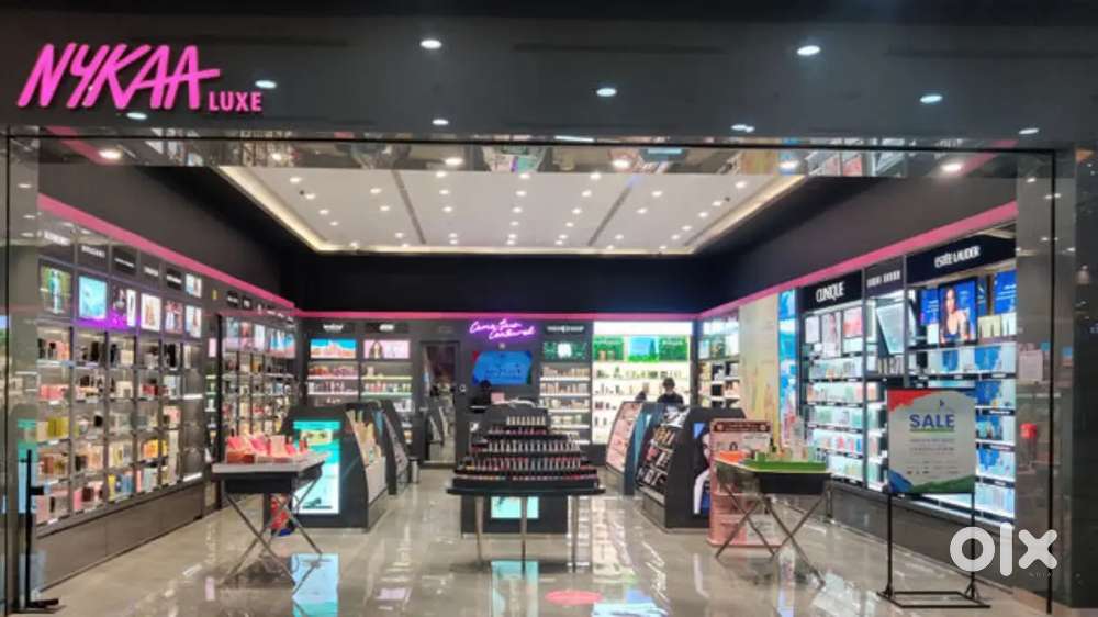 NEW JOB OPENINGS FOR NYKAA SHOWROOM STORE IN LUCKNOW LOCATION.