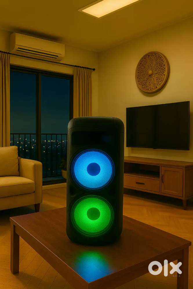 STRONG BEAUTIFUL DHOOM DYNAMIC BASS BLUETOOTH SPEAKER, MIC,1.5FT NEW