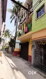 Rajarhat road dasodron 2 katha land with house for sale