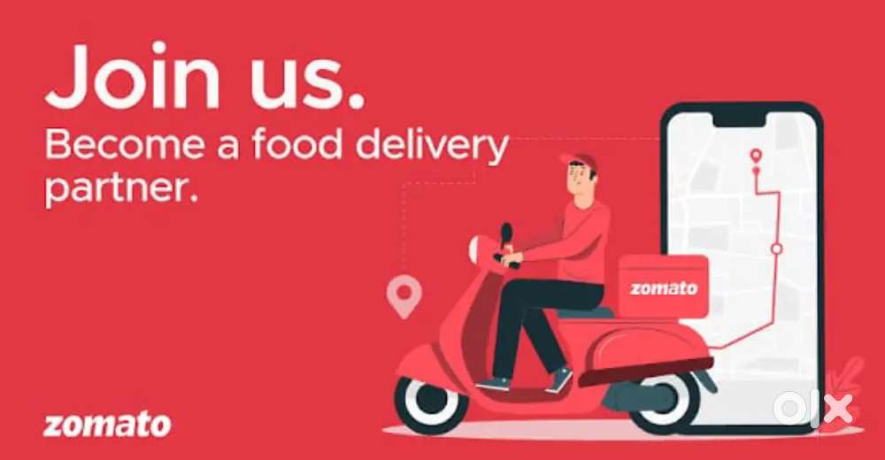 Zomato food delivery partner jobs