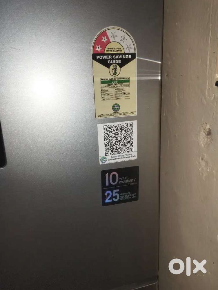 Whirlpool refrigerator