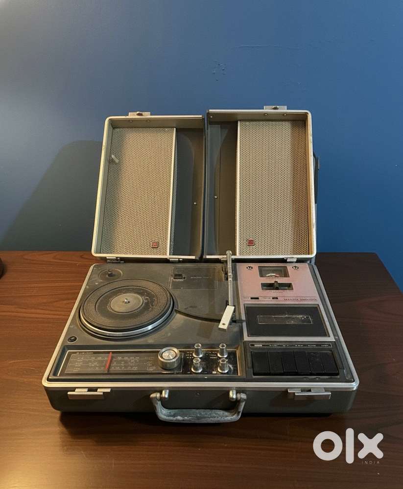 Antique Radio and Tape Recorder
