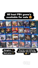 PS5 PS4 PS3 GAME'S FOR SALE