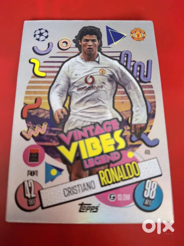 TOPPS MATCH ATTAX CARD