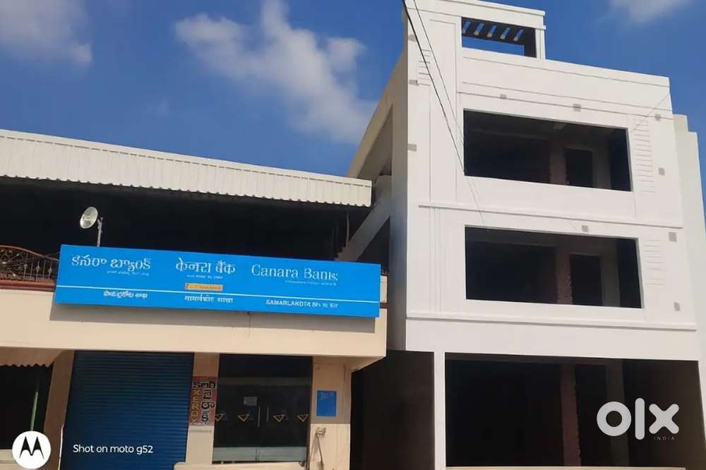 A NEW COMMERCIAL SPACE(G+2) NXT TO CANARA BANK@SAMALKOT, KKD DIST