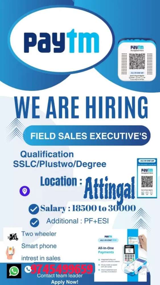 FIELD SALES EXECUTIVE