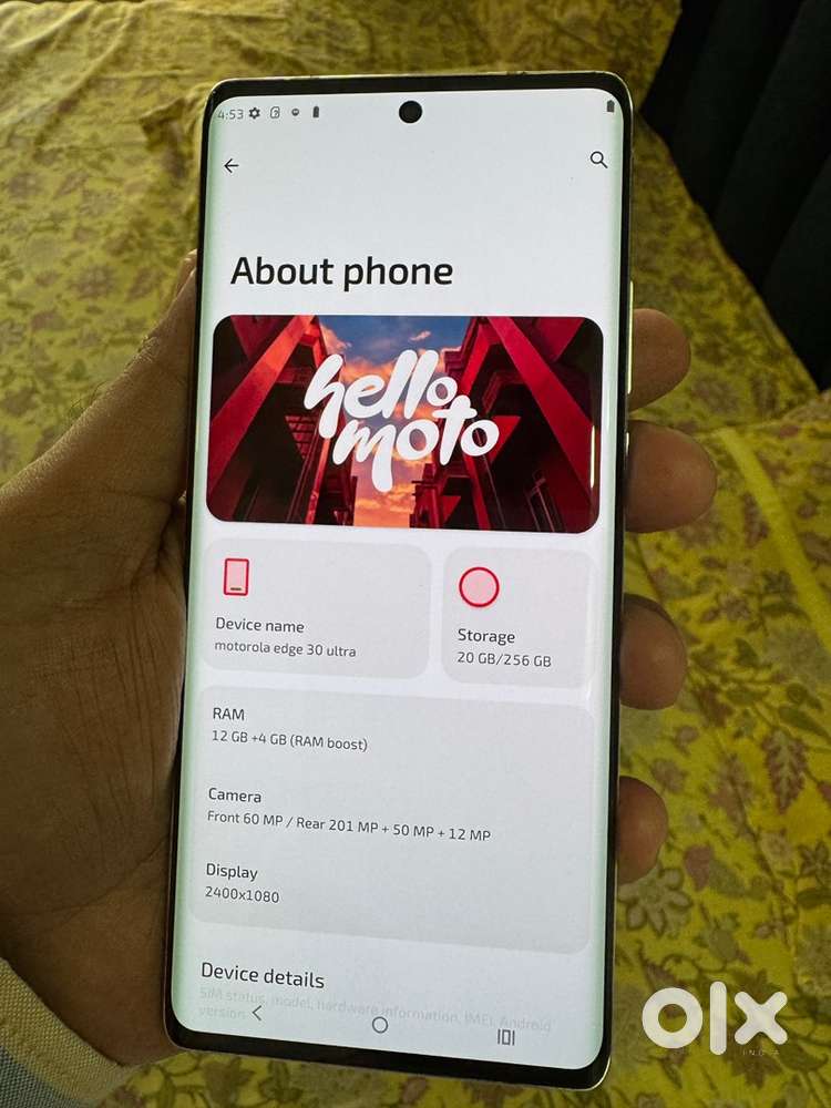 Used Motorala edge 30 Ultra