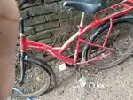 Cycle red in colour