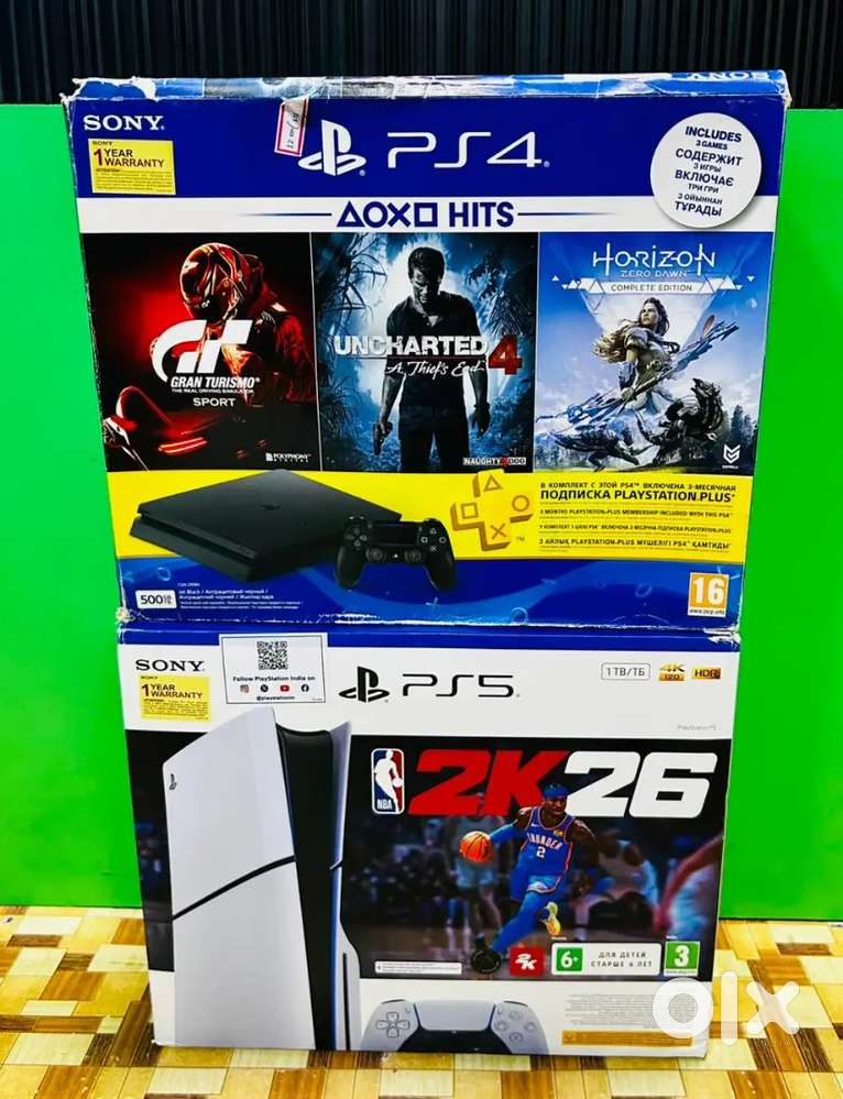 PS4 with you're game choice