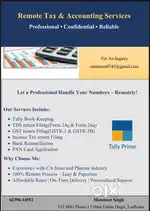 Remote Tax & Accounting Services | ITR, GST Filing