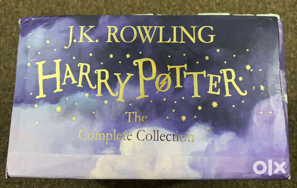 Harry Potter Books  Complete Edition + The cursed child at ₹1500