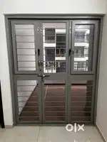 Frech Iron Door with Frame