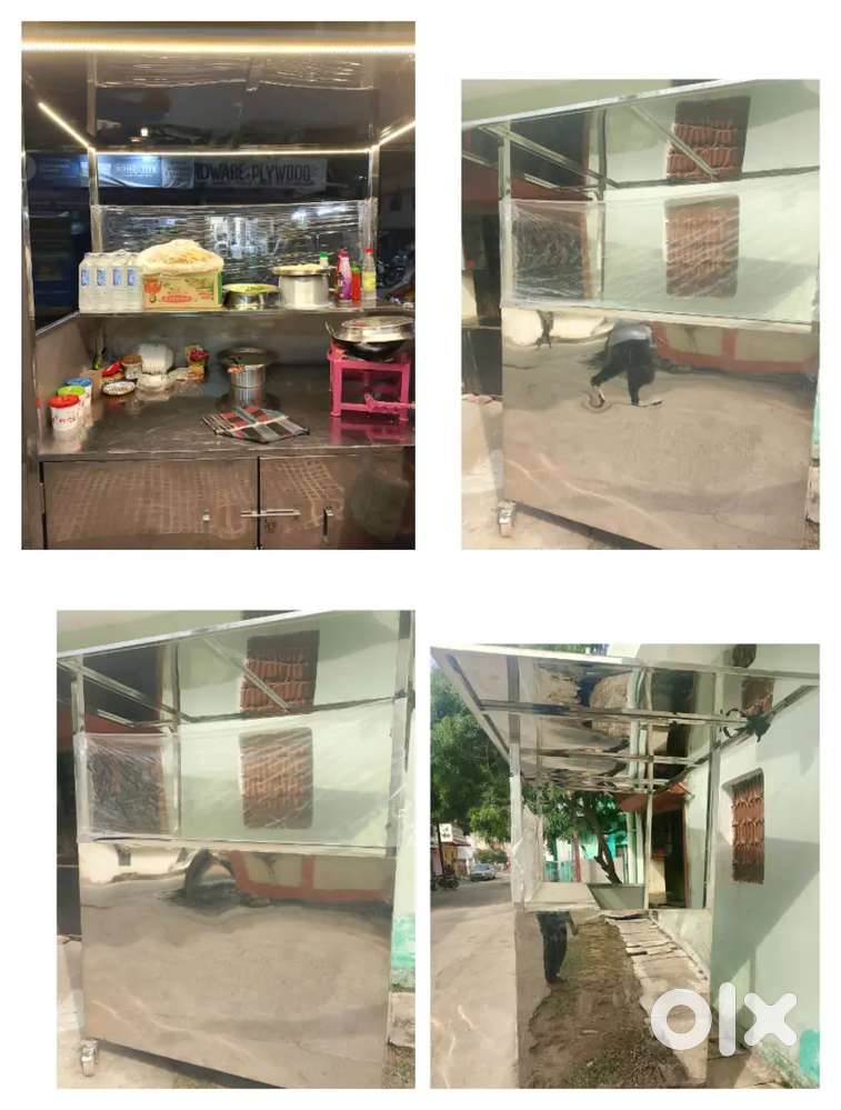 Argent sell heavy steel Food Cart