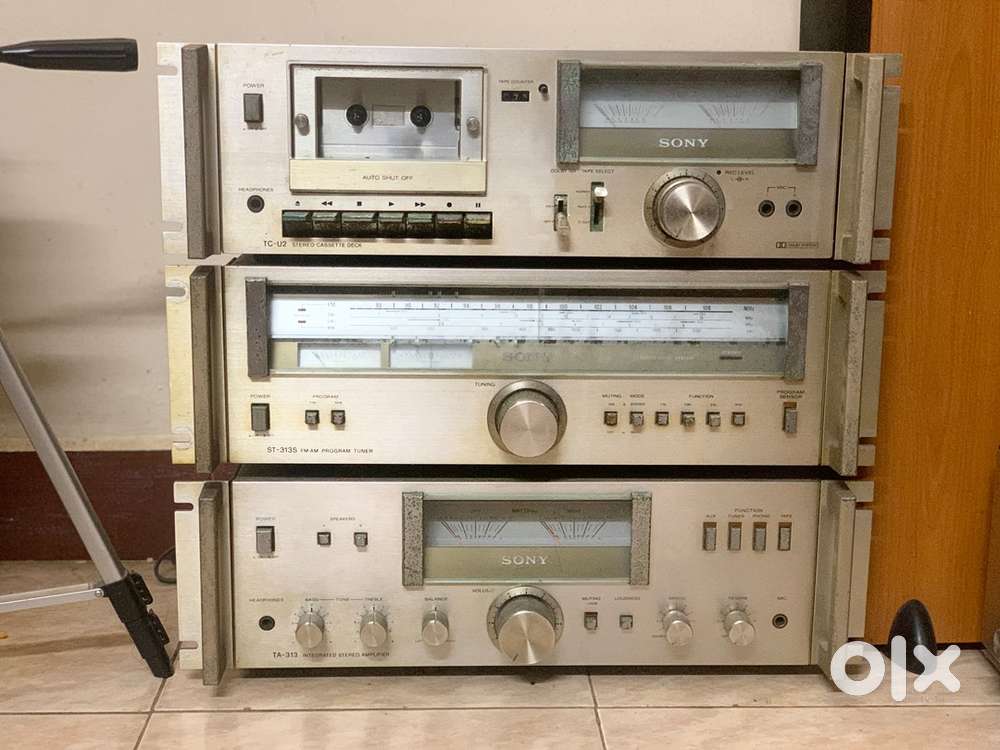 SONY STEREO AMPLIFIER/ TUNER / CASSETTE DECK