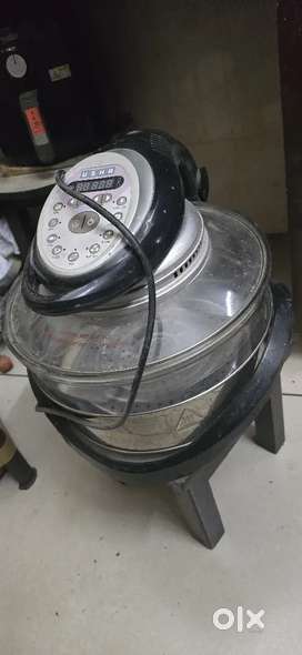 USHA 1300-Watt Infiniti Cook Halogen Oven (3514I , Transparent Glass)