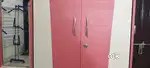 Wooden Wardrobe with Dressing Table