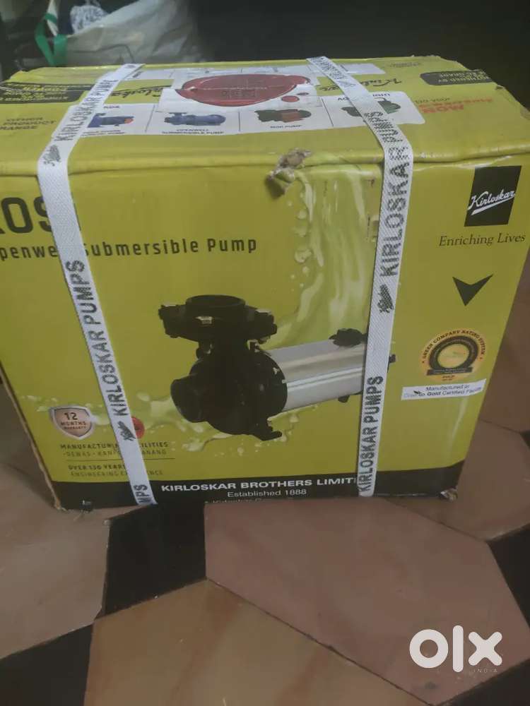 Kirloskar openwell submersible pump 1hp