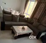 Sofa cum bed with storage and Dining table set for Sale