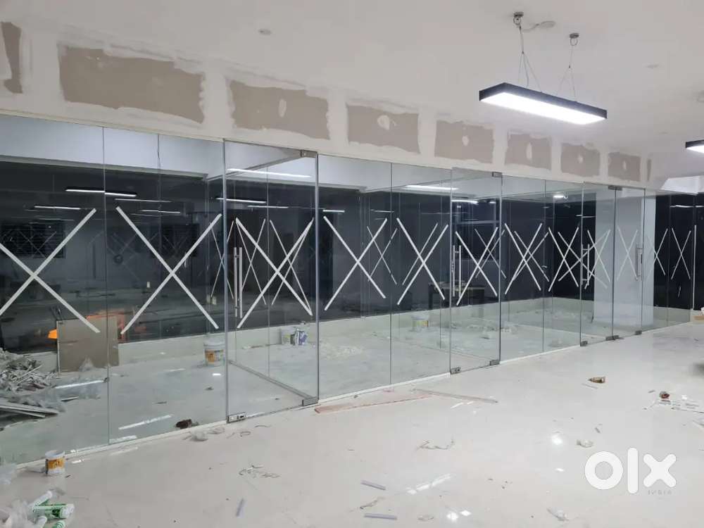 Toughened glass partition are available in best price with complete