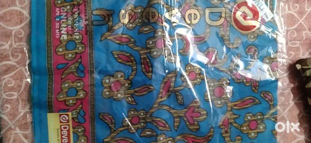 3 sarees 2 silk saree and one new saree and one blouse stitched