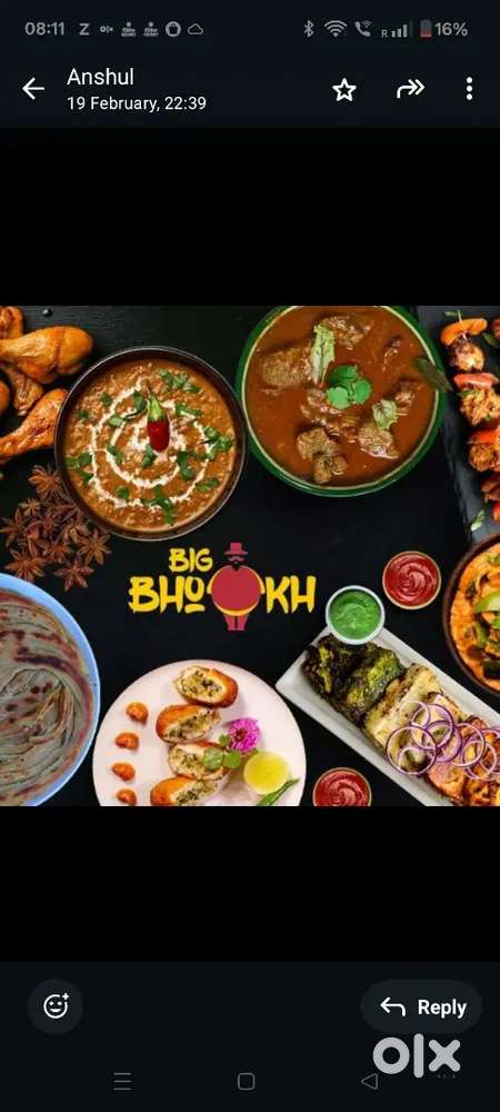 Helper for Tandoor department in sector 51